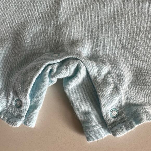 Janie and Jack Blue Flamingo Romper - 18-24 Months - Picture 4 of 6